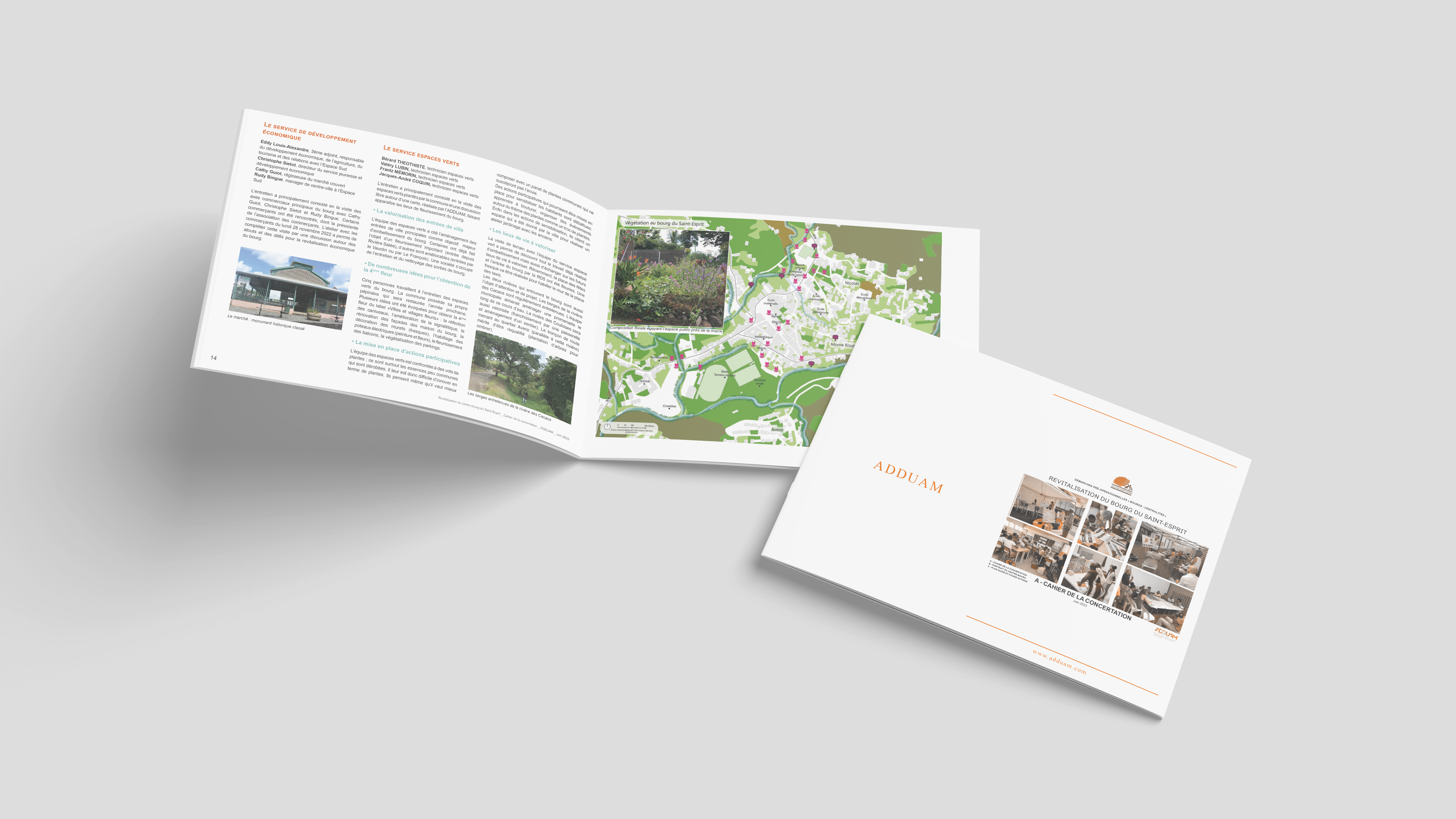 Revitalisation du centre-bourg du Saint-Esprit Cahier de concertation